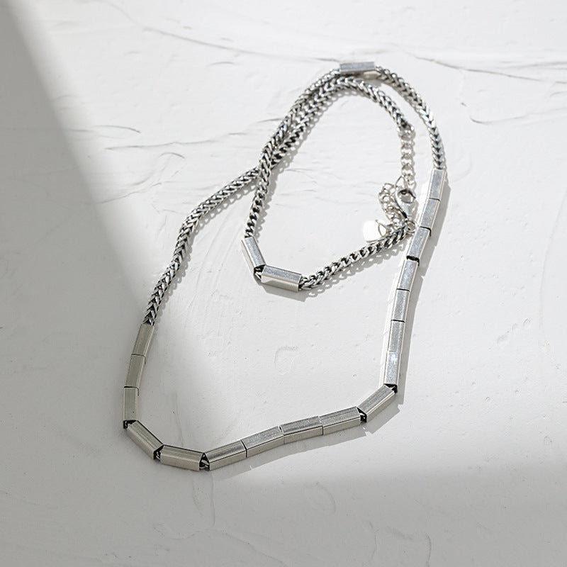 Myshica Necklace Minimalist Design in Silver (925)