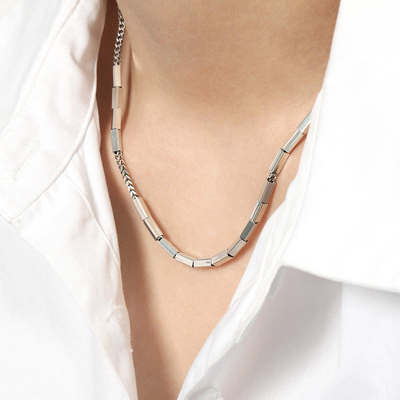 Myshica Necklace Minimalist Design in Silver (925)