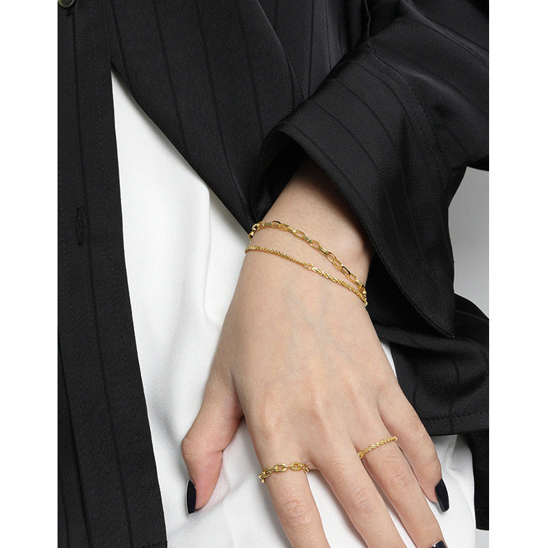 Mychica Silver/Gold Bracelet